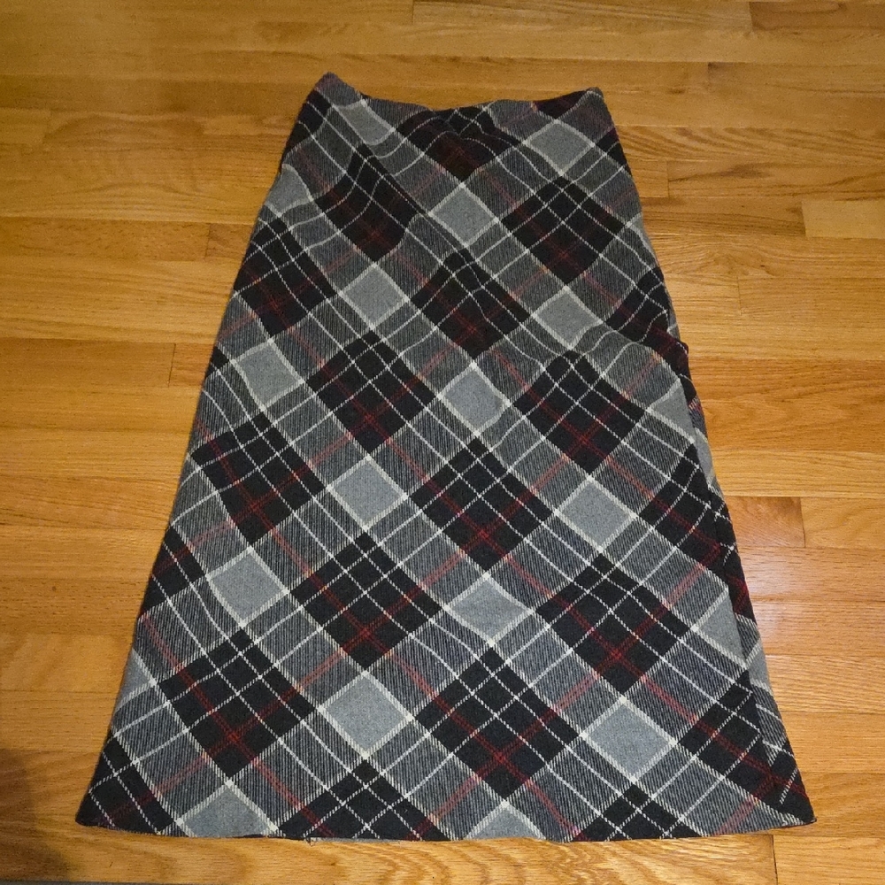 Vintage Tailor B. Moss Company plaid skirt